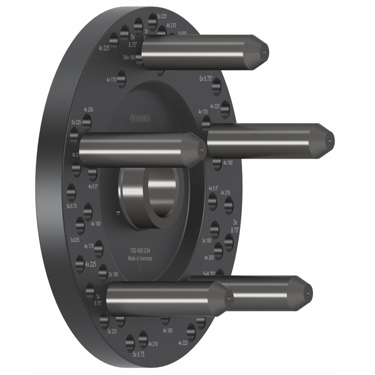 Flange Plate W/Studs - Medium Truck