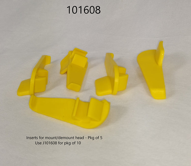 Plastic Inserts For Mount/Demount Head (Pkg. of 5)