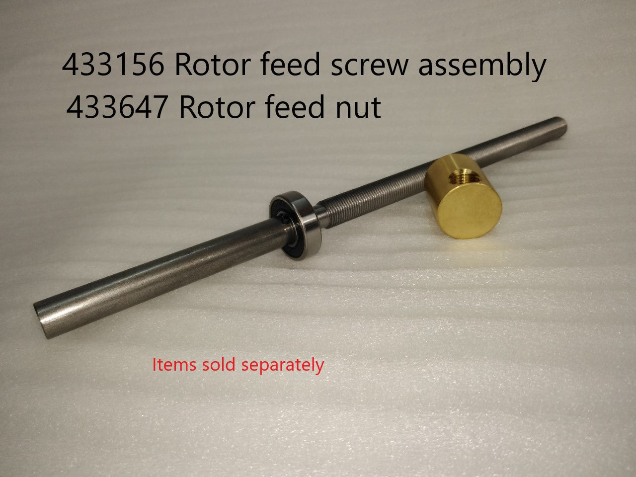 Feed Screw Assembly - Rotor