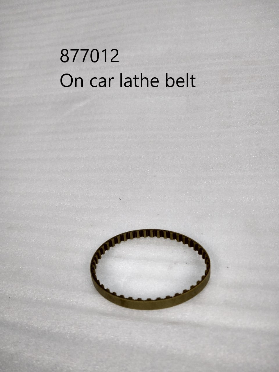On-Car Lathe Belt