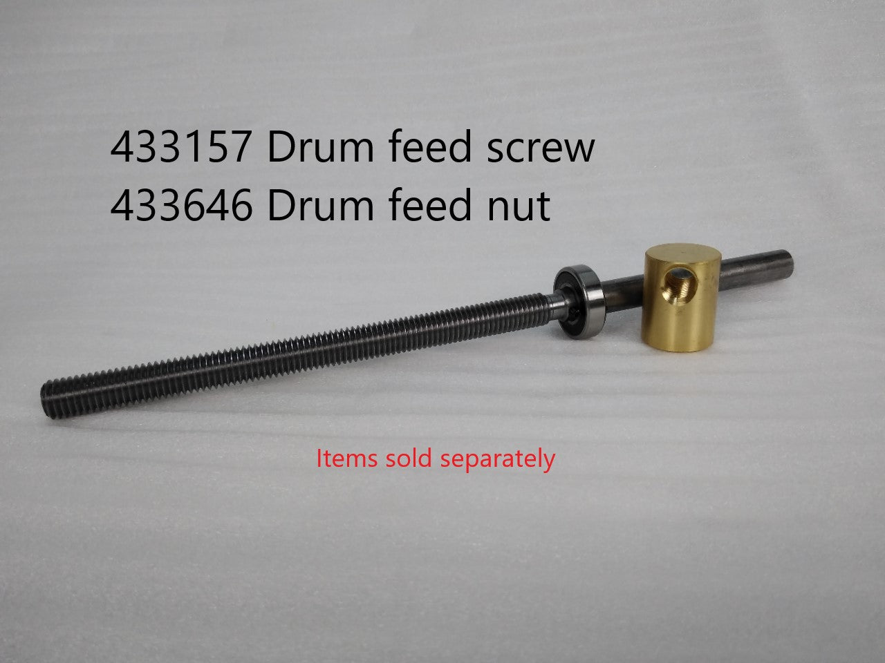 Feed Screw Assembly - Drum